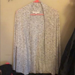 Loft open hem cardigan size large